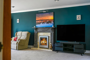 Reception room- click for photo gallery